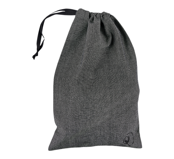 Brødpose chambray black 28 x 44 cm fra Södahl