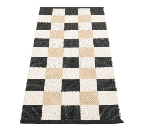 Pix matte sort 70x160 cm fra Pappelina