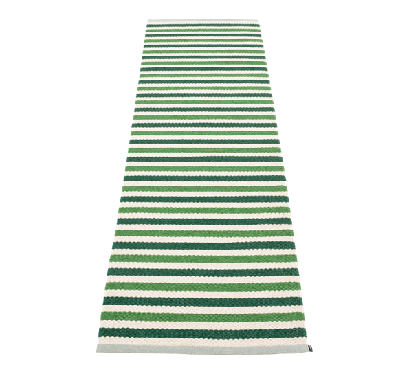 Teo matte mørk grønn 70x240 cm fra Pappelina