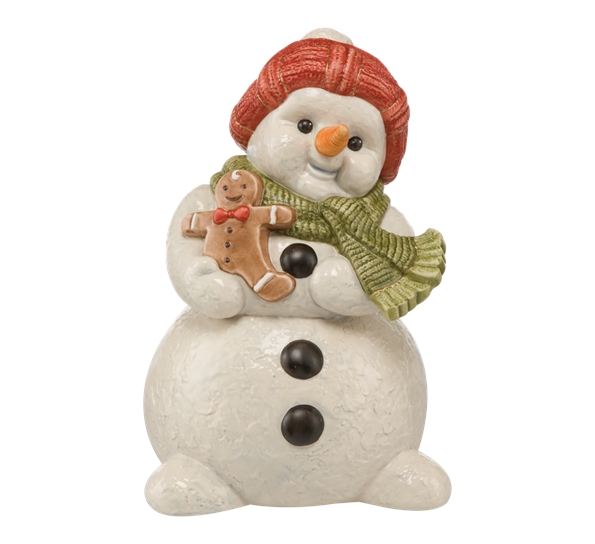 Snømann Cookie & Co kakeboks 25,5 cm fra Goebel