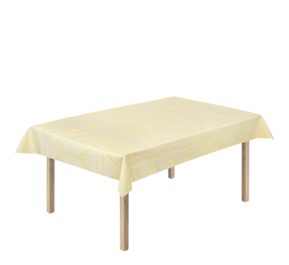 Easter akrylduk gul b140 cm fra Juna