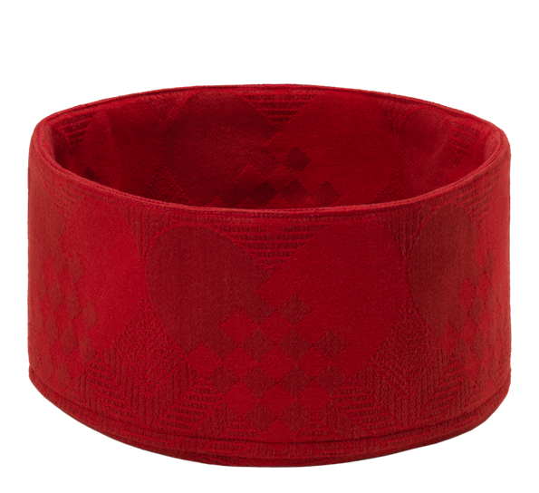 Christmas brødkurv Ø22cm rød Georg Jensen Damask