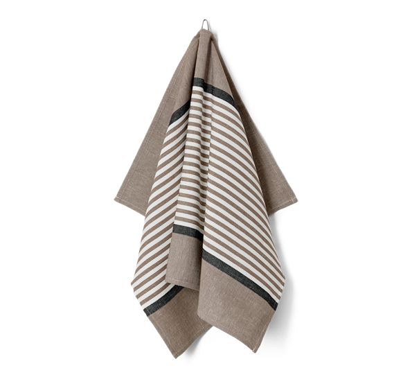 Abild kjøkkenhåndkle 50x80 cm Walnut fra Georg Jensen Damask