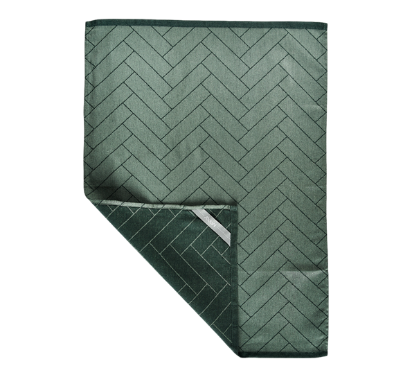 Tiles kjøkkenhåndkle 50x70 cm dusty pine fra Södahl