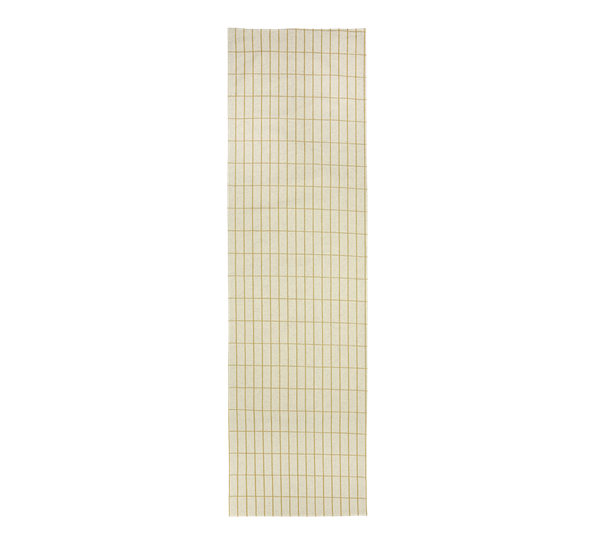 Pieni Tiiliskivi løper 47x150 cm lin gull fra Marimekko
