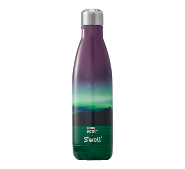 Drikkeflaske 5dl BBC earth Northern lights fra S`well