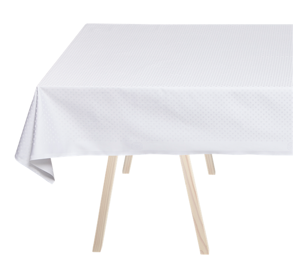 Snowflakes duk 140x350 cm hvit fra Georg Jensen Damask