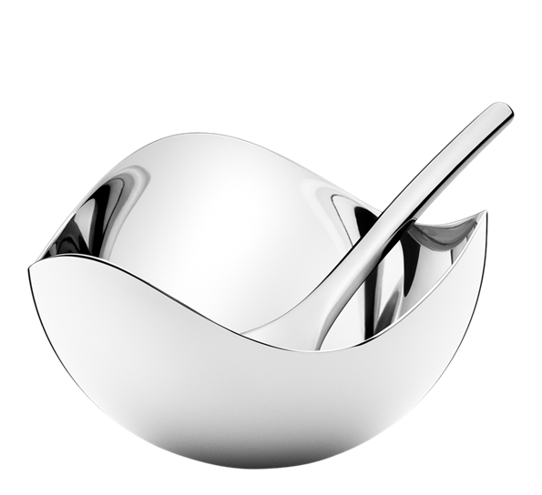 Bloom saltkar med skje fra Georg Jensen