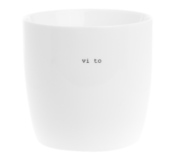 Krus Vi to 30 cl hvit fra Sögne Home