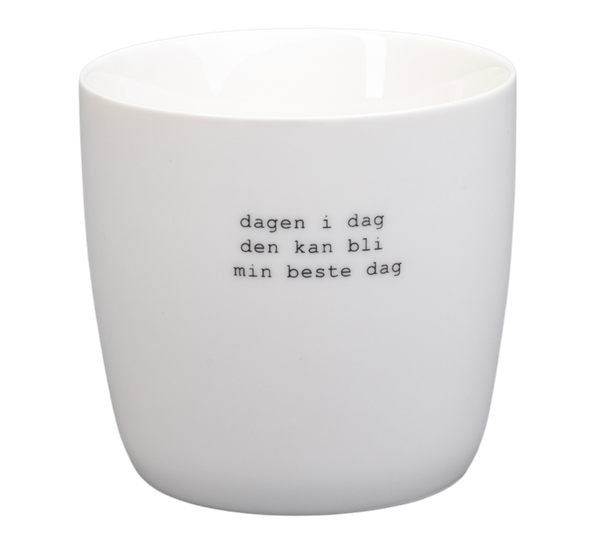 Krus Dagen i dag 30 cl hvit fra Sögne Home