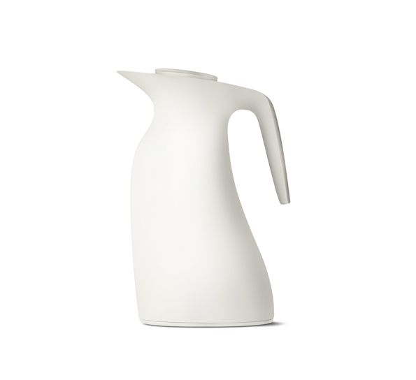 Beak termokanne offwhite 1l fra Georg Jensen