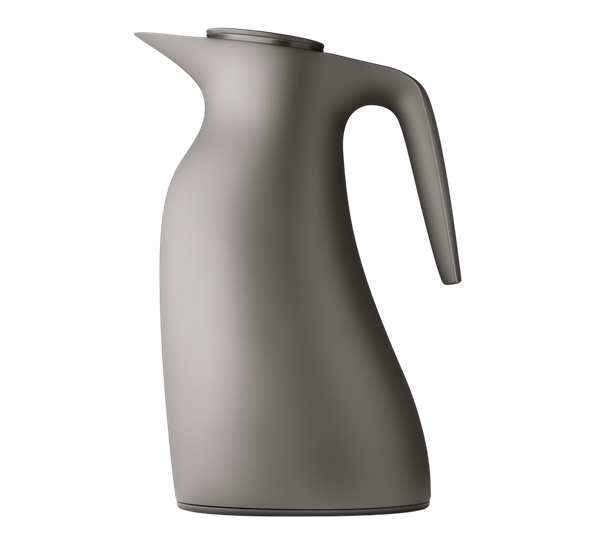 Beak termokanne varm grå 1l fra Georg Jensen