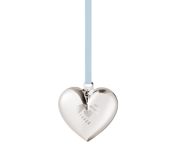 2019 julehjerte palladium fra Georg Jensen