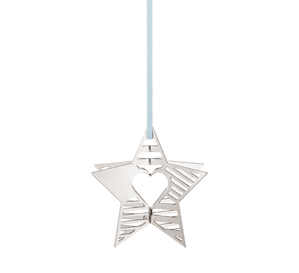 2019 julepynt stjerne palladium fra Georg Jensen