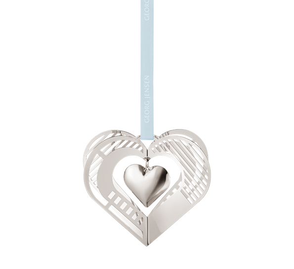 2019 juleuro hjerte palladium fra Georg Jensen
