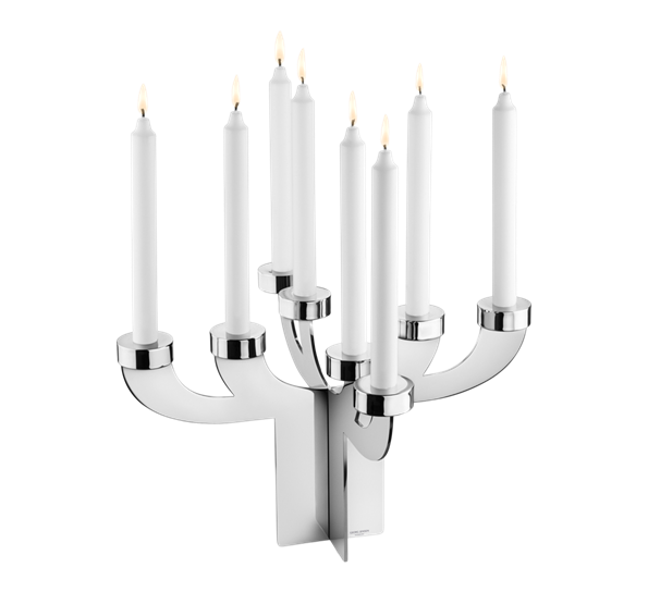 Masterpieces gm kandlelaber 8 lys fra Georg Jensen