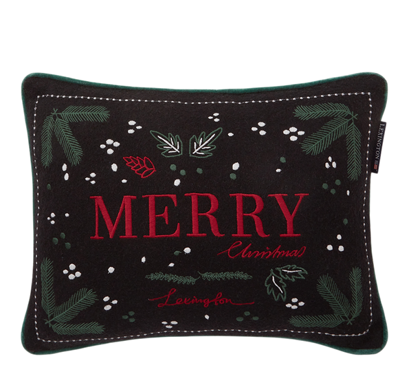 Pute ullmiks Merry grønn rød 30x40 cm Lexington