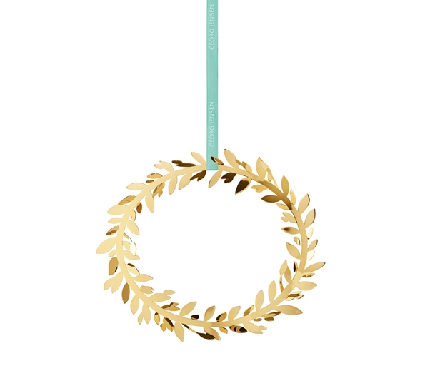 CC 2016 magn blad veggkrans gull fra Georg Jensen