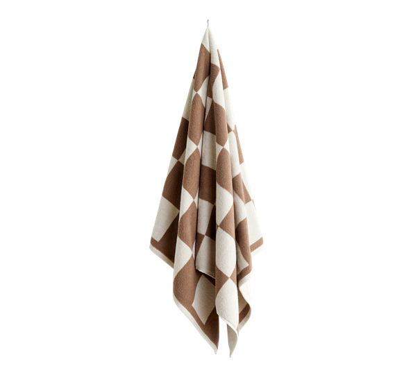 Check badehåndkle 70x136 cm cappuccino fra HAY