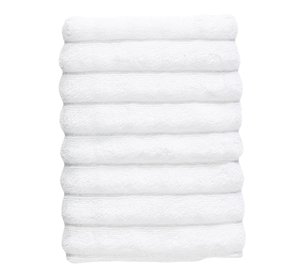 Inu håndkle hvit 50x100 cm fra Zone