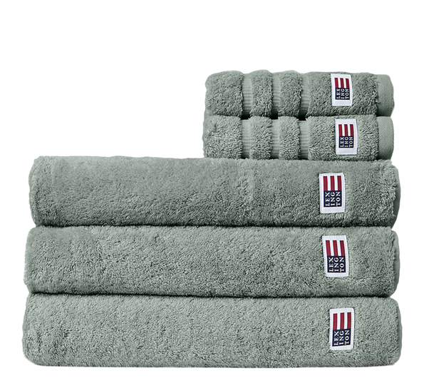 Original håndkle vintage green 30X50 cm Lexington