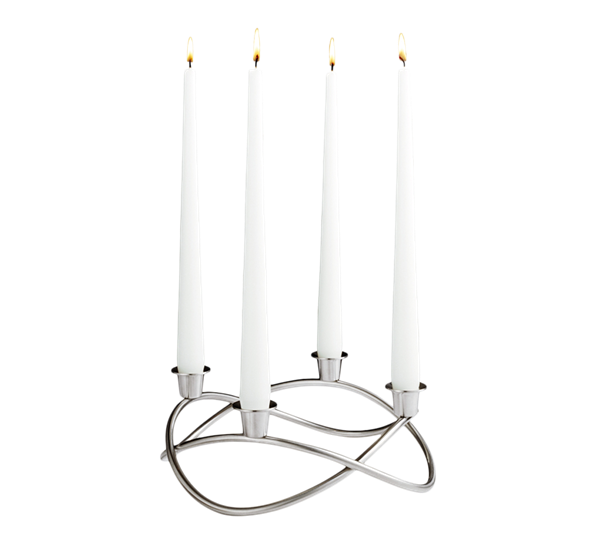 Season lysestake matt stål fra Georg Jensen