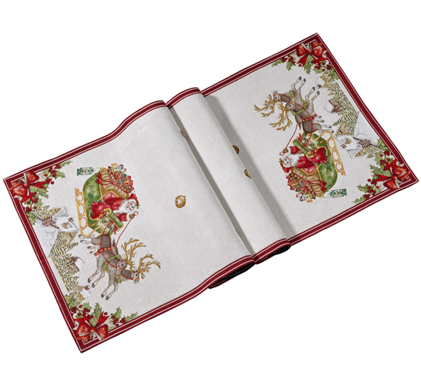 Toy's Fantasy løper nissens slede 49 x 143 cm fra Villeroy & Boch