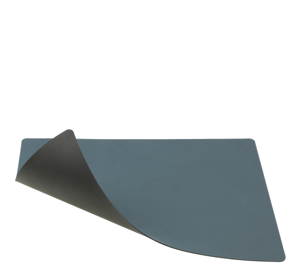 Square Nupo double spisebrikke 35x45 cm mørkeblå sort Lind DNA