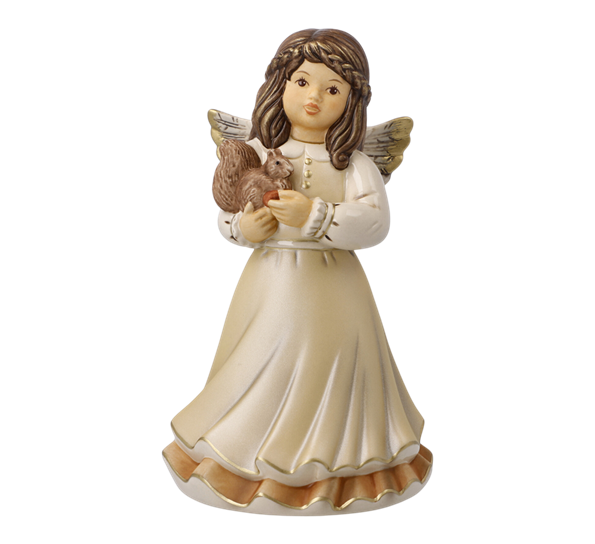 Champagne engel My Keen Forest Friend 15 cm høy fra Goebel