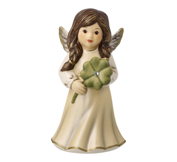 Champagne engel Good Health med Swarovski®-krystall 9 cm fra Goebel