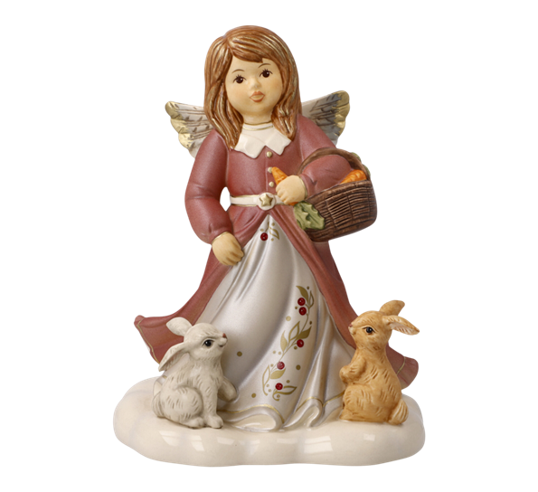 Winter Berry engel Cuddly Friends 15,5 cm fra Goebel