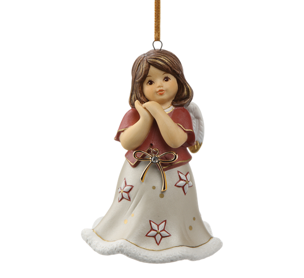 Winter Berry årsklokke 2021 Peaceful Christmas Time 9,5 cm fra Goebel