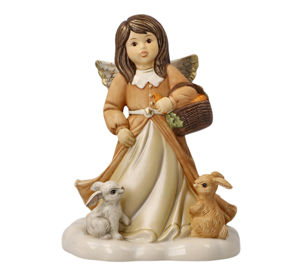 Champagne engel Cuddly Friends 15,5 cm høy fra Goebel