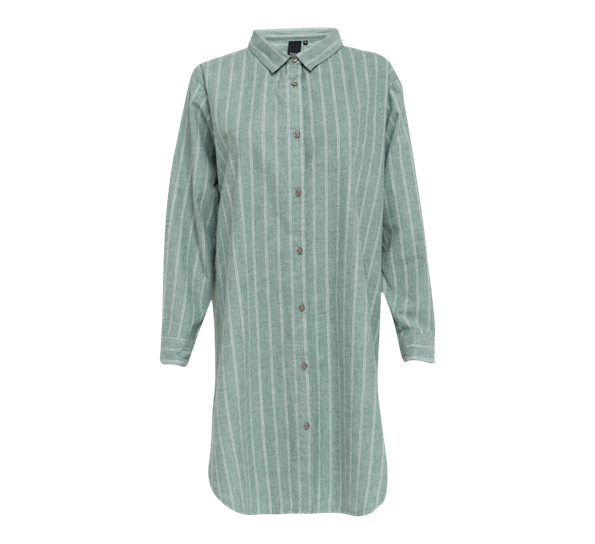 Pilen nattskjorte flanell grønn S Høie
