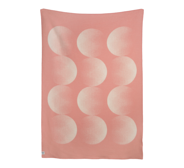 Moon pledd Rosy Sky fra Røros Tweed