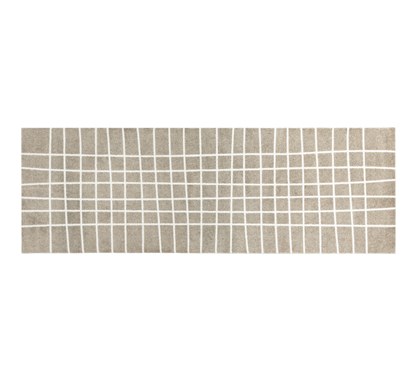 Hand Travertine dørmatte 85x250 cm fra Heymat