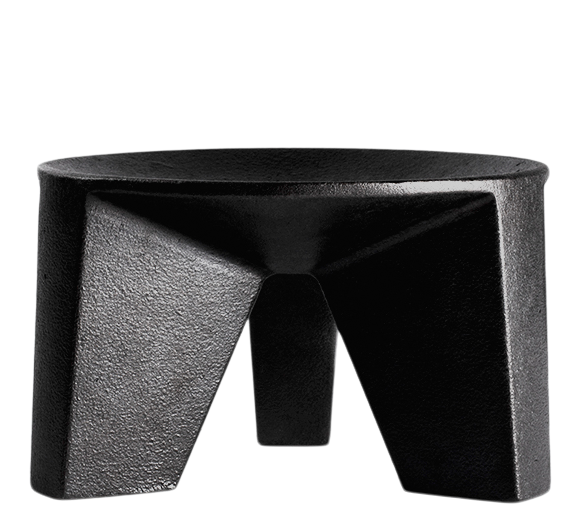 <p>Anker lysestake støpejern ø18x10,6 cm Nedre Foss</p>
