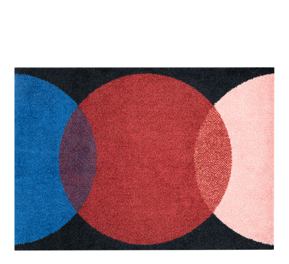 Spot Black dørmatte 60x85 cm fra Heymat