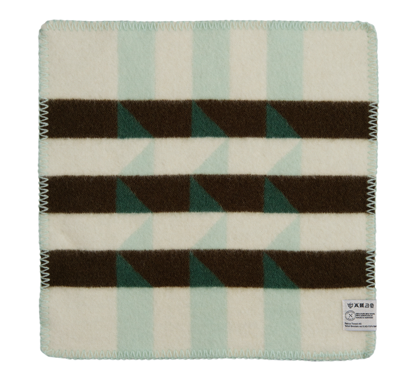 Kvam sitteunderlag grønn 45x45 cm fra Røros Tweed