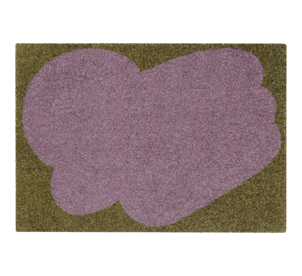 Sight Unseen dørmatte 58x81 cm lilla fra Heymat