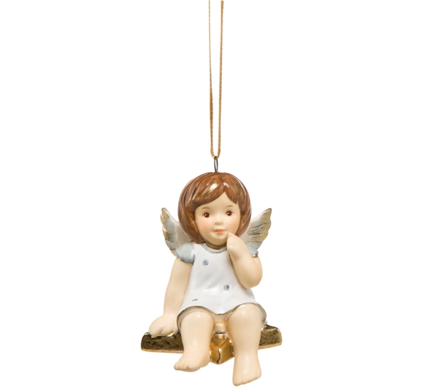 Christmas Star engel 5,5 cm stardust