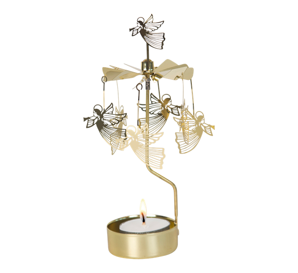 Englespill flyvende engler gull fra Pluto Design