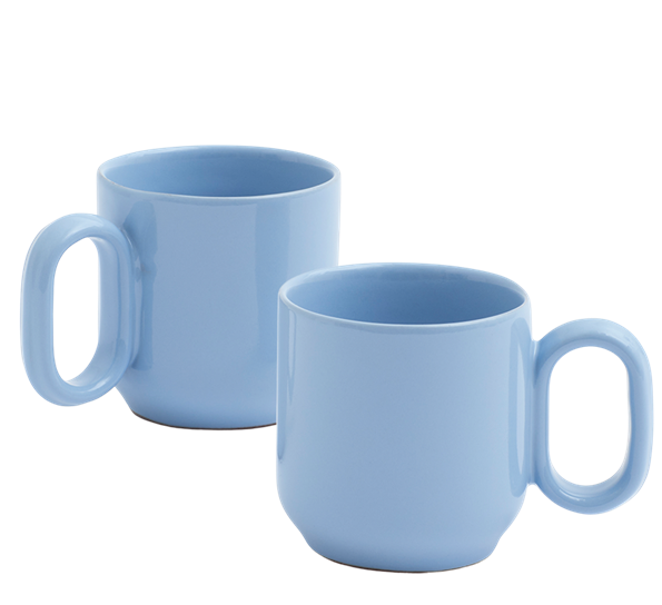Barro kopp 2-pk lyseblå fra HAY
