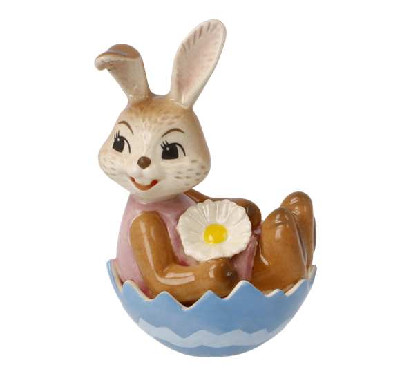 <p>Mini påskekanin Good Morning 6 cm fra Goebel</p>

