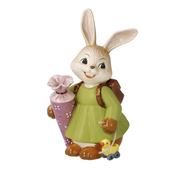 <p>Påskekanin First School Day 12 cm fra Goebel</p>
