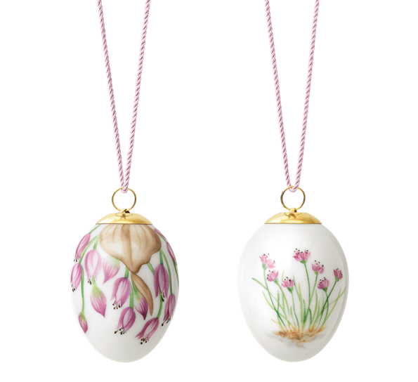 Påskeegg 2022 Gressløk 2 stk fra Royal Copenhagen