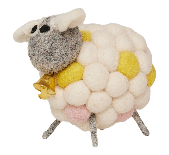 Ullfilt sauen kuleis fra Und