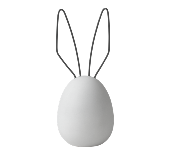 Hare påskehare 20 cm hvit fra DBKD