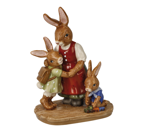 Påskehare Mum is the best 16,5 cm fra Goebel