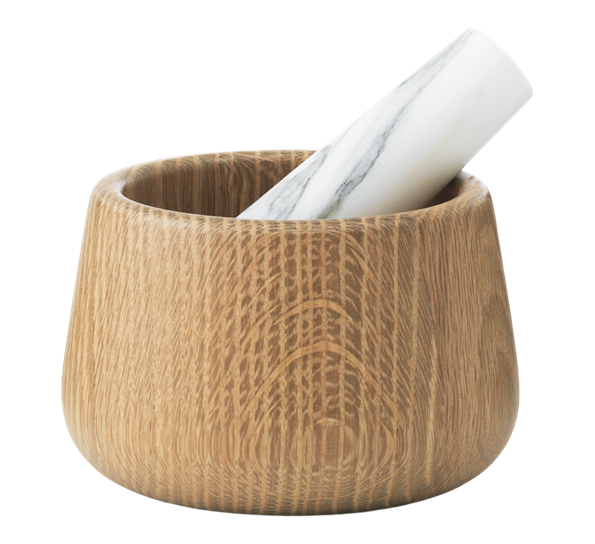 Craft morter med støter hvit fra Normann Copenhagen